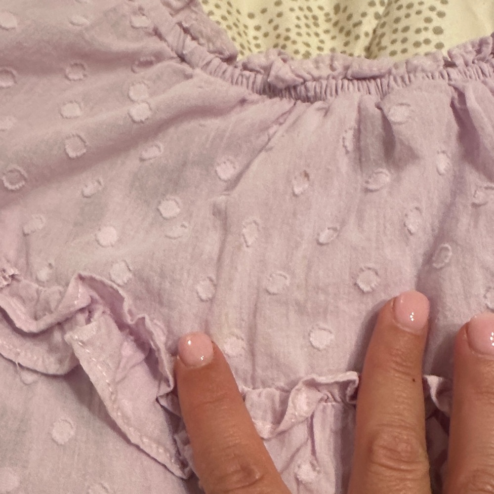 MARBLE Lilac Ruffle dress - Picture 6 of 6